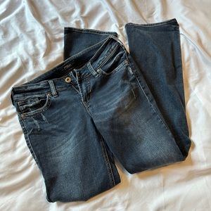 Silver Jeans, like new. Dark indigo, Suki slim BOOT. Size- W29/L33